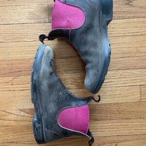 Well Loved Pink and Brown Blundstones